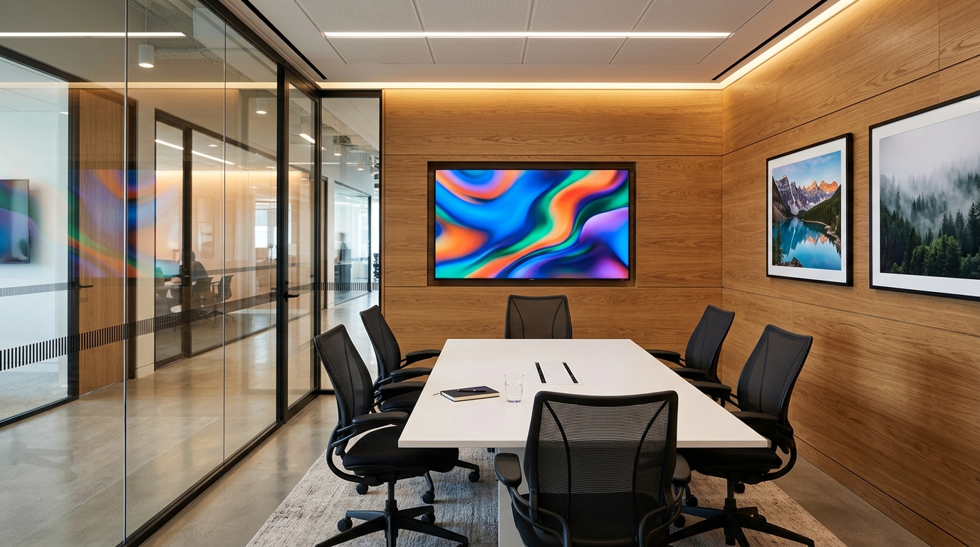 Canadian Services Major Bengaluru – End-to-End AV Integration for a New 25,000 Sq.Ft. Hybrid Workplace